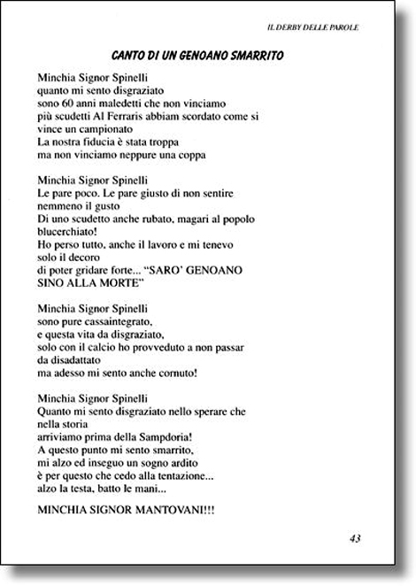 IL DERBY DELLE PAROLE: pagina 43