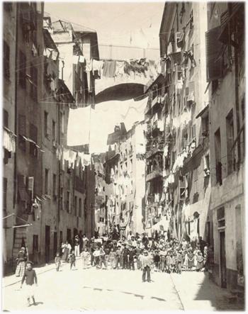 via Madre di Dio - Genova 1880 c.a.
