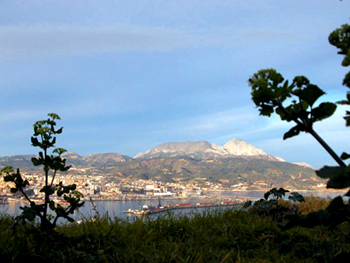 Veduta della citt di CEUTA