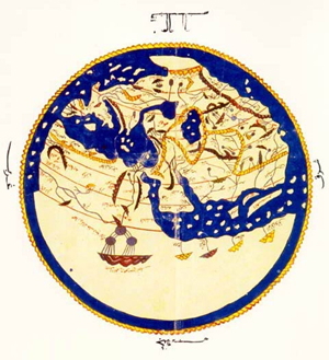 Mappamondo di Al-IDRISI per Ruggero II di Sicilia