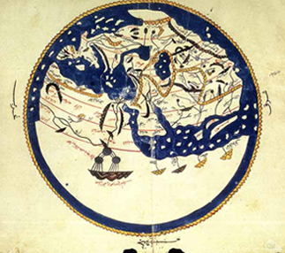  Il Mappamondo di Al-Idrisi nella riproduzione per RUGGERO II, re normanno di Sicilia